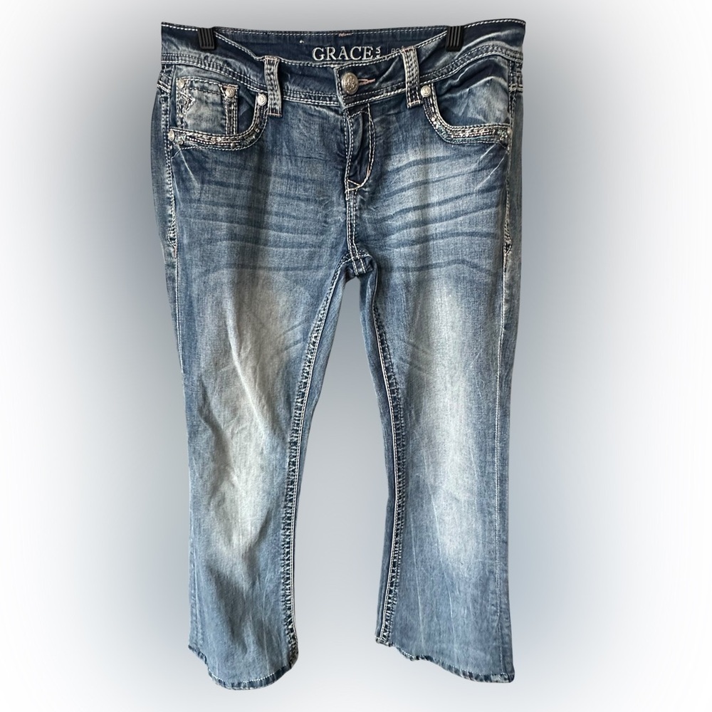 Grace in LA Women's Blue Jeans size 30